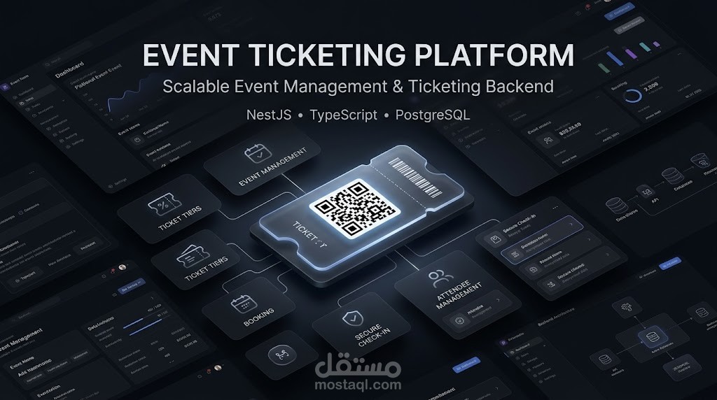 Event Ticketing Platform | نظام متكامل لإدارة الفعاليات والتذاكر