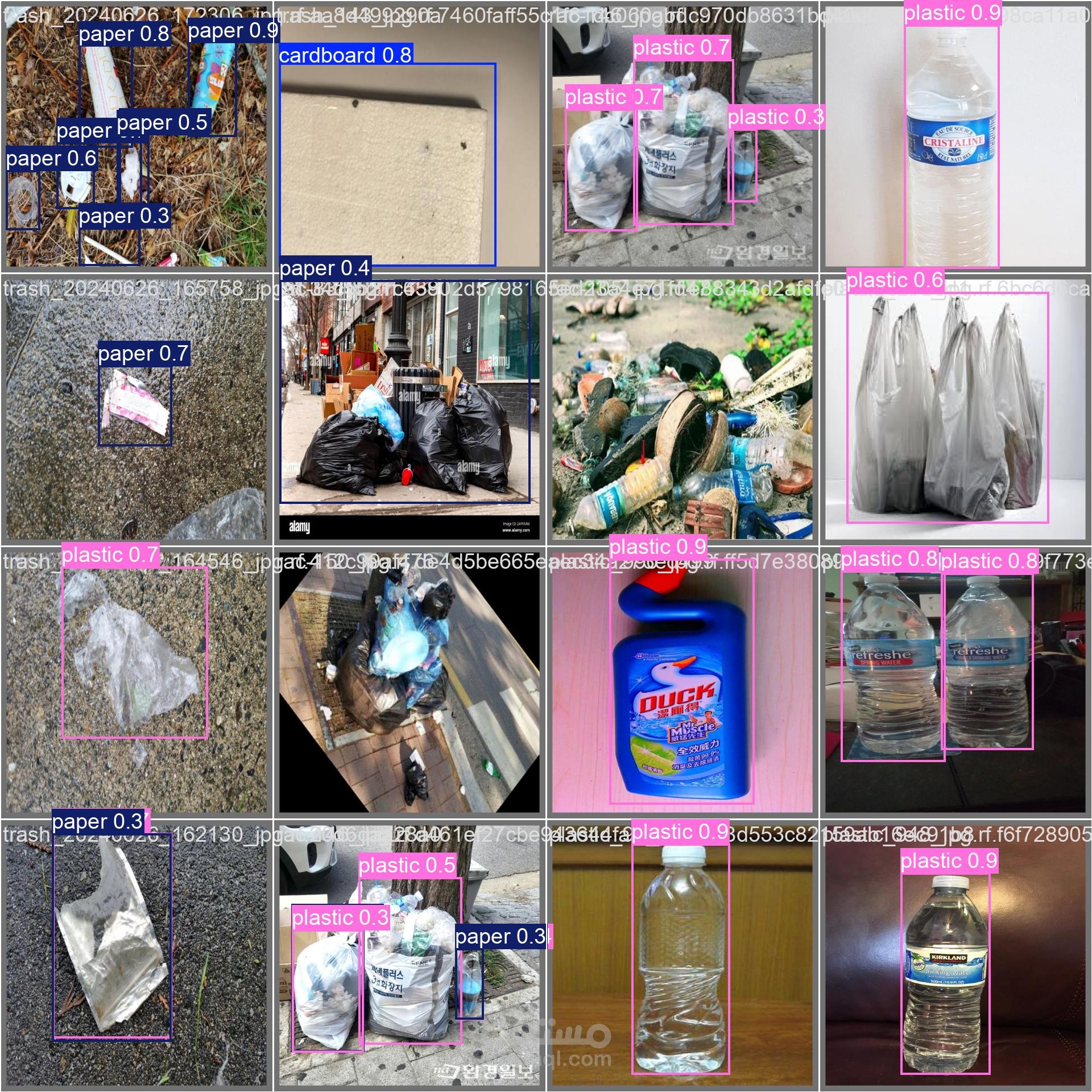 نظام ذكي لتصنيف النفايات