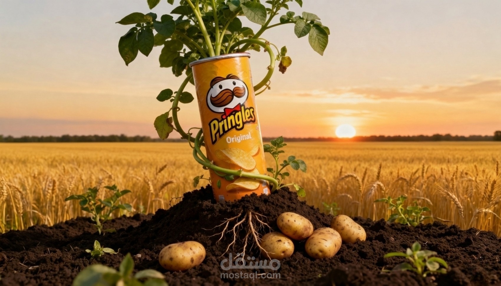 تصميم إبداعي بطريقة الدمج الرقمي