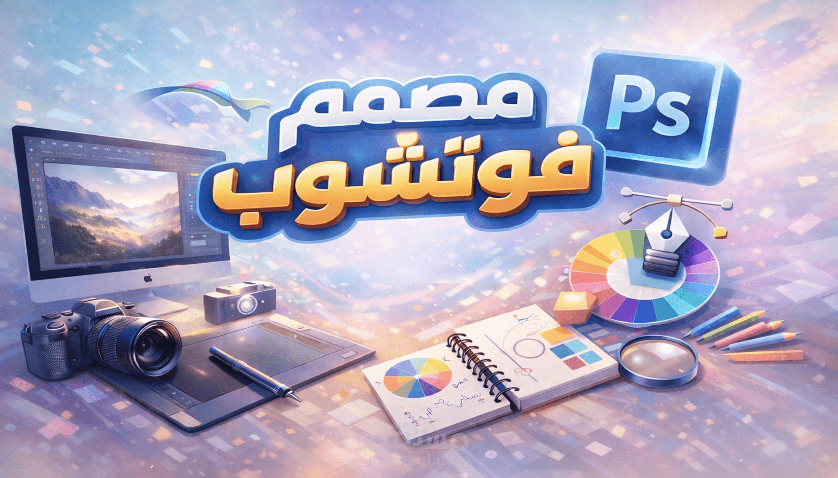 إنجاز تصاميم احترافية بالفوتوشوب خلال وقت قياسي