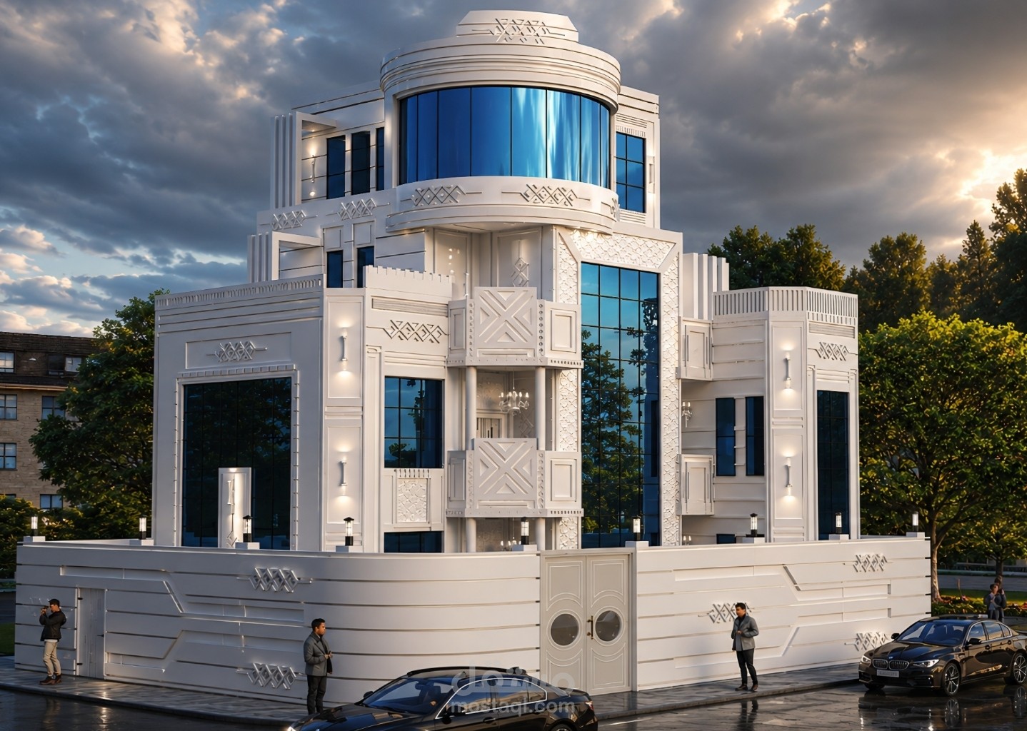 تصميم فلة سكنيه