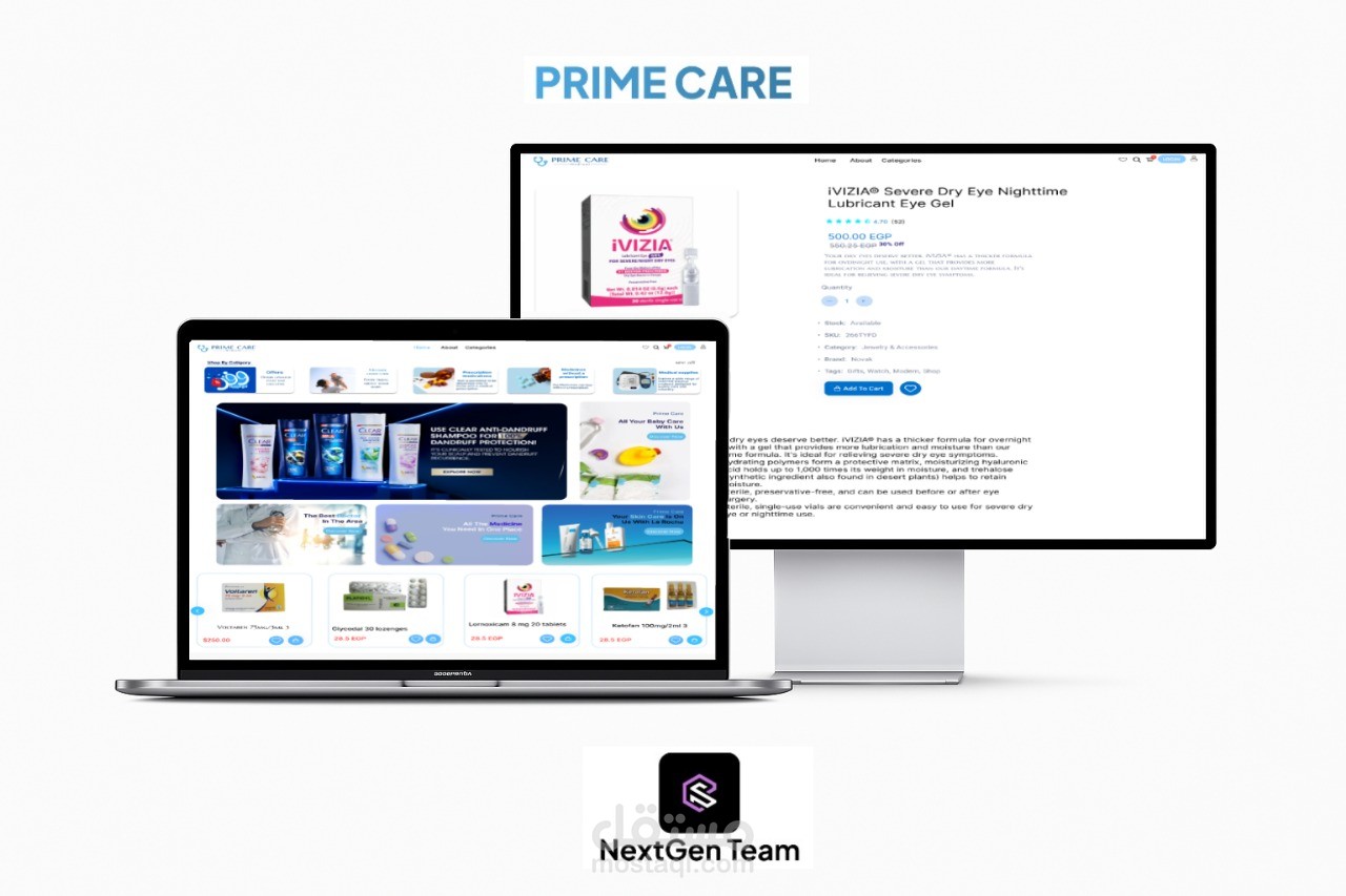 Prime Care Ecommerce