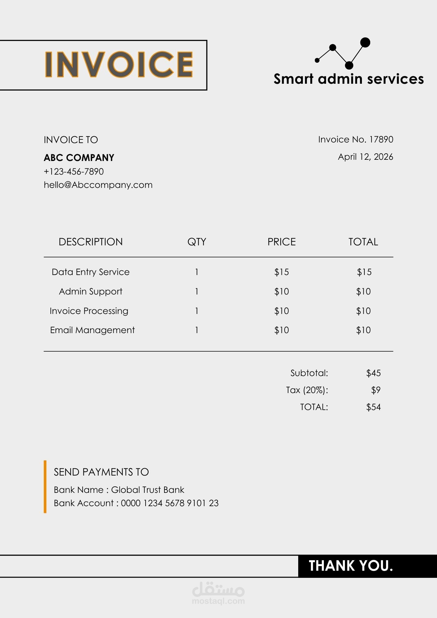 invoice