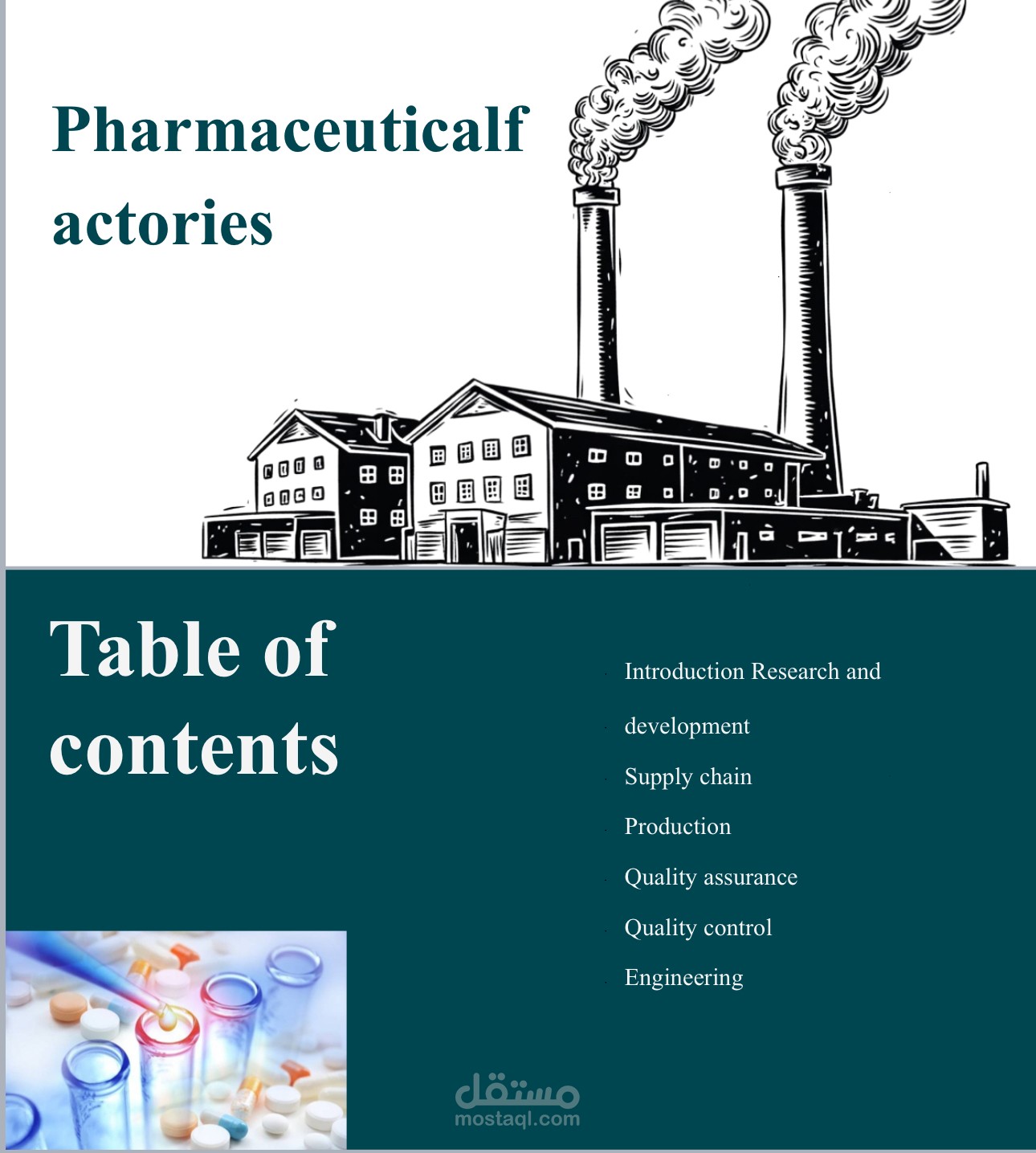 Pharmaceutical industry