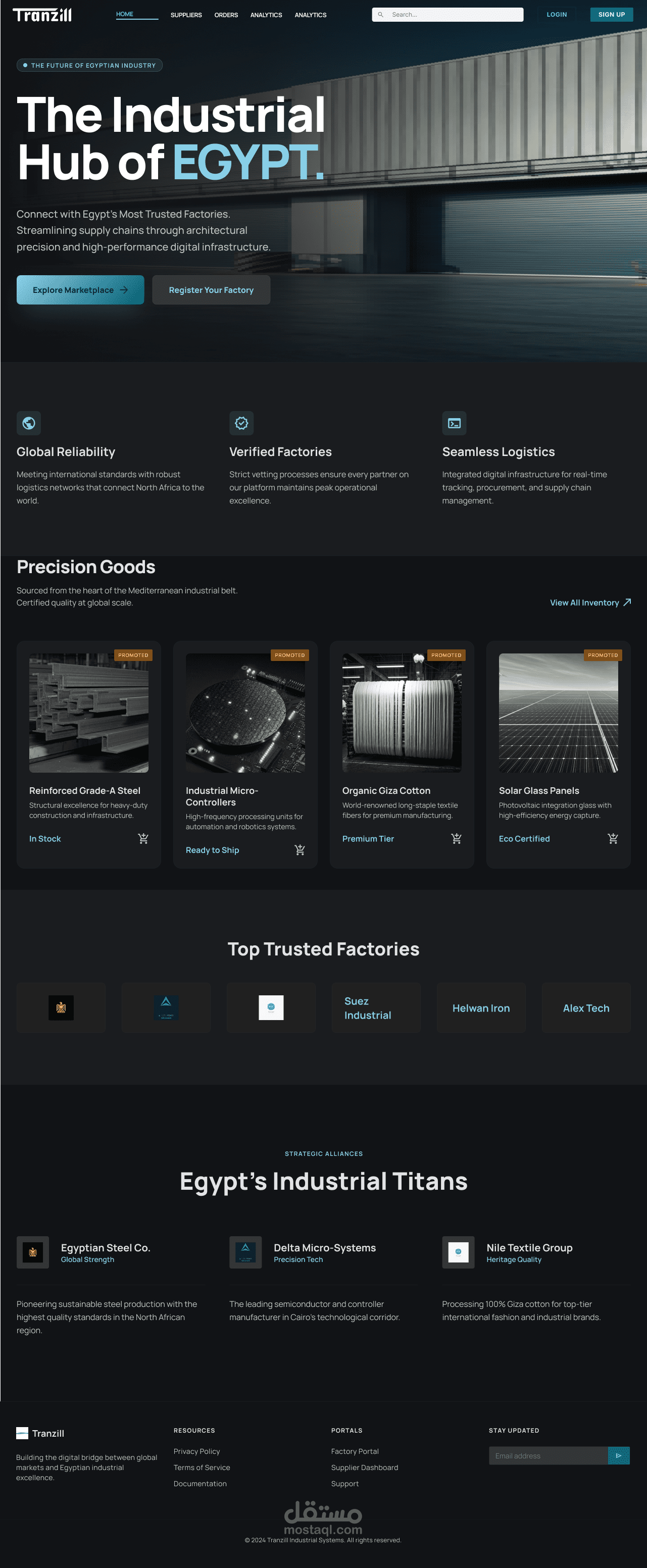 Tranzill | Landing Page