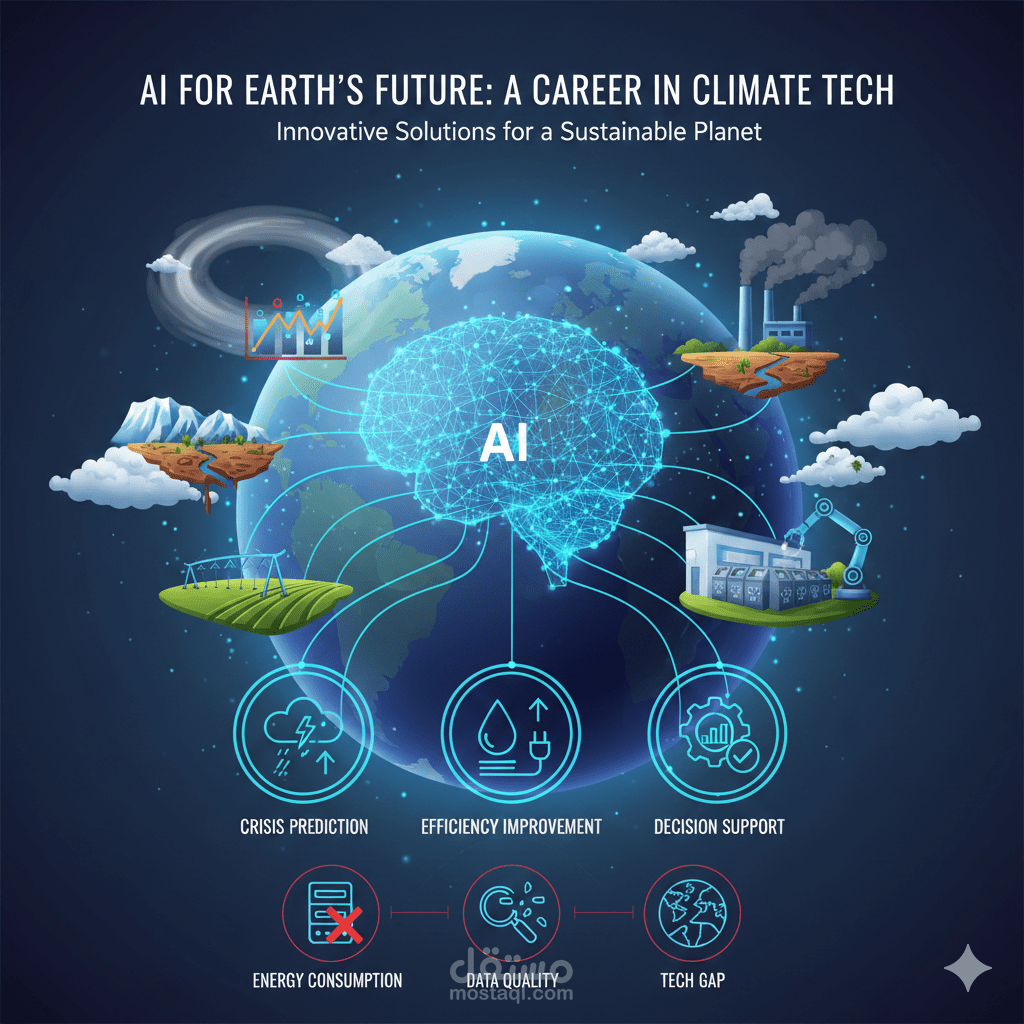 دور الذكاء الاصطناعي في مواجهة التغييرات البيئية
