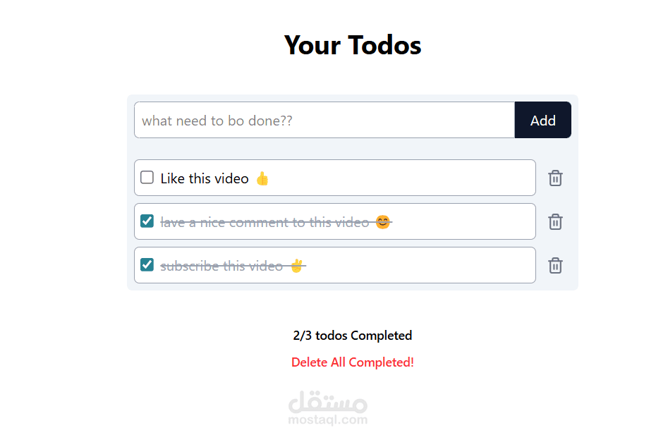 To-Do List App
