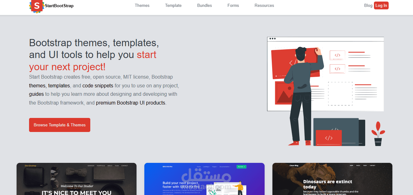 تحويل تصميم (Figma / PSD) إلى موقع حقيقي باستخدام HTML, CSS, JavaScript