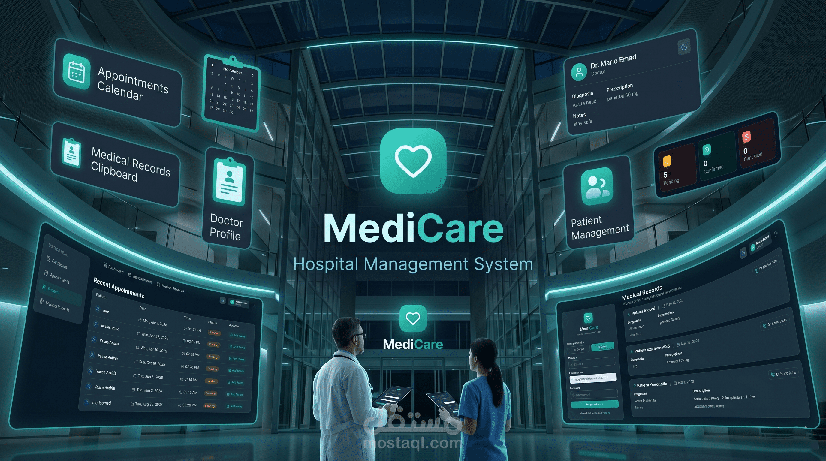 MediCare – Integrated Hospital Management System (HMS)