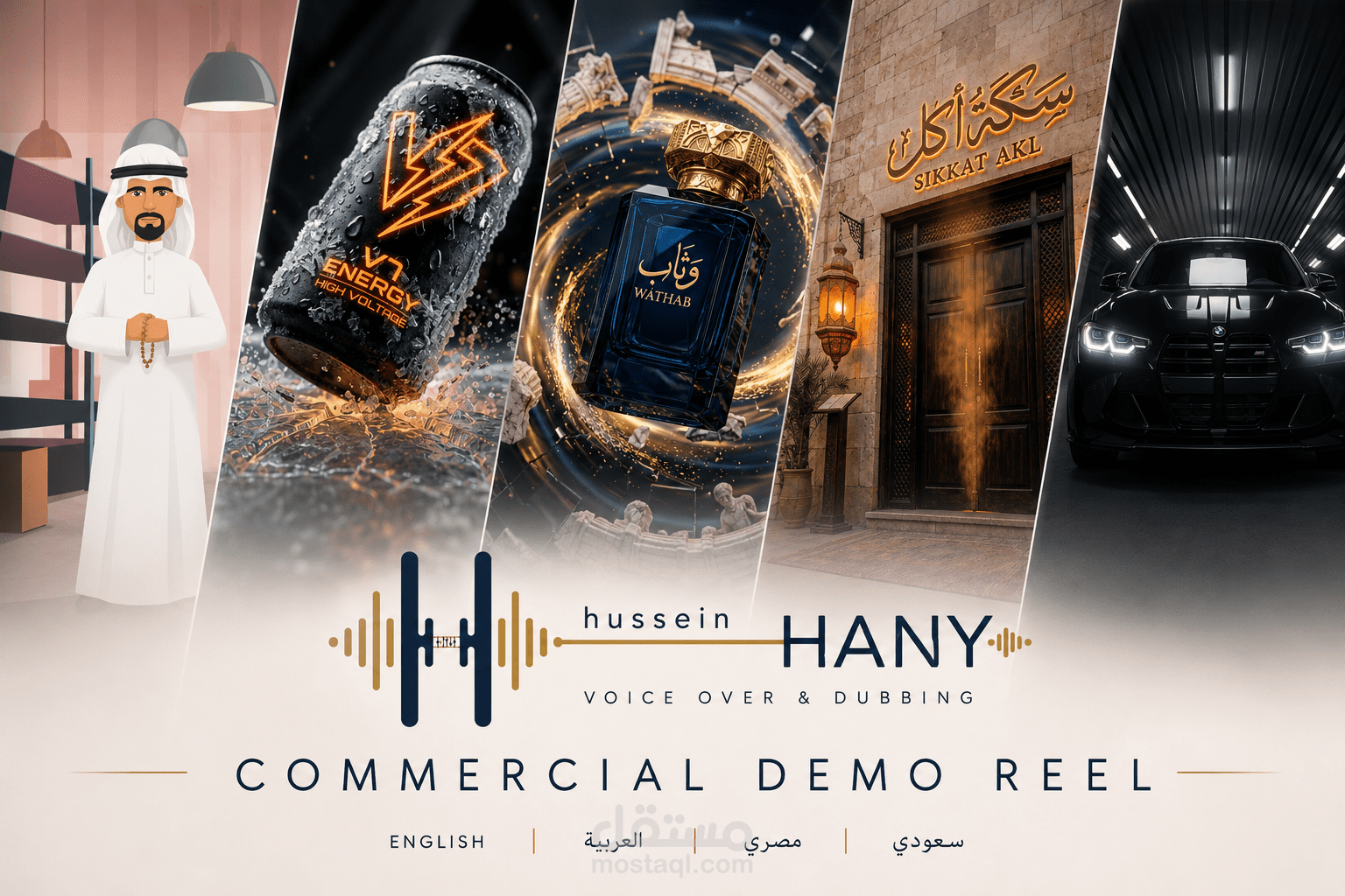 Commercial Demo Reel  Ai& Voice over