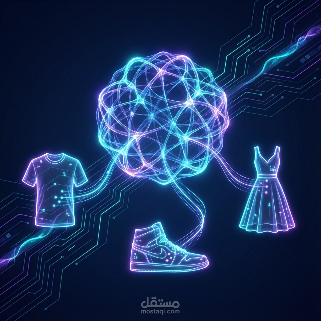 نظام ذكي لتصنيف صور الأزياء والملابس باستخدام الشبكات العصبية العميقة (CNN)
