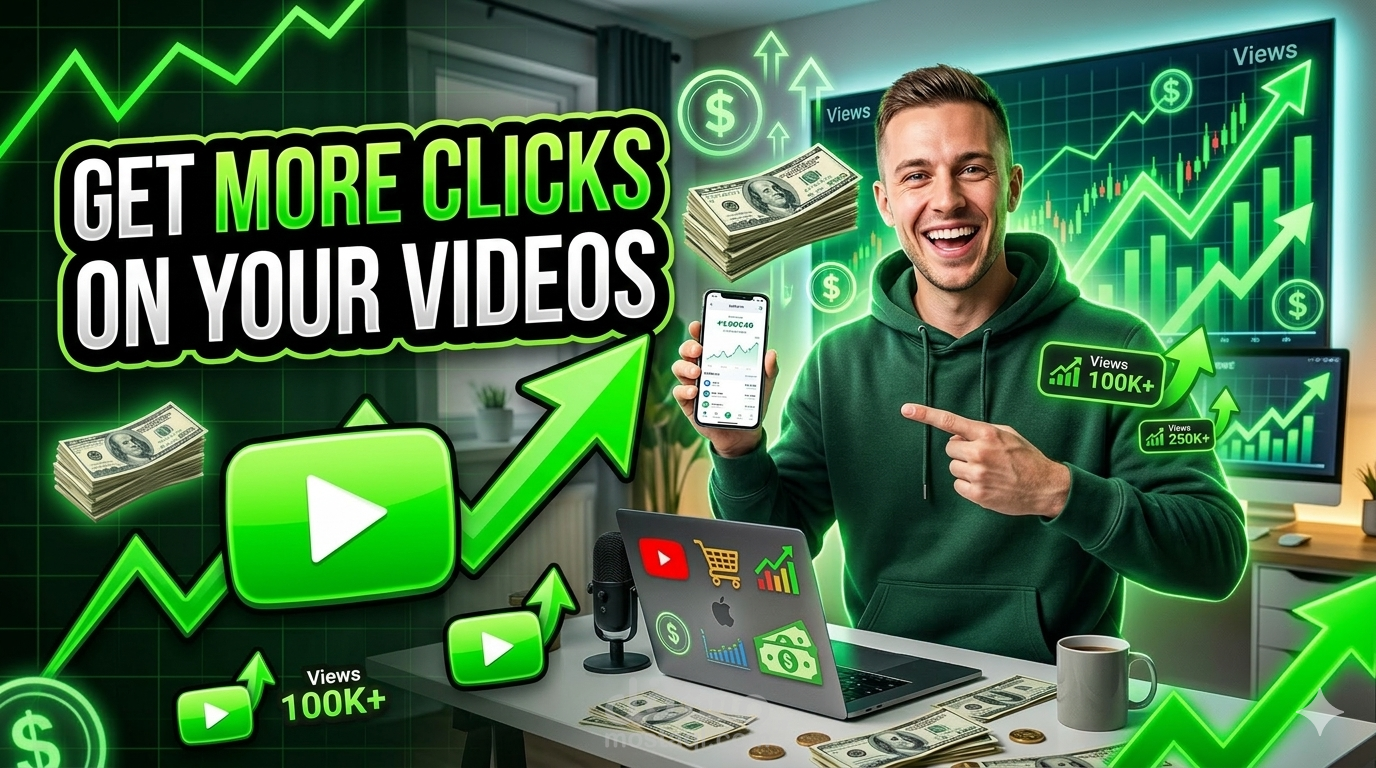 AI YouTube thumbnail generated