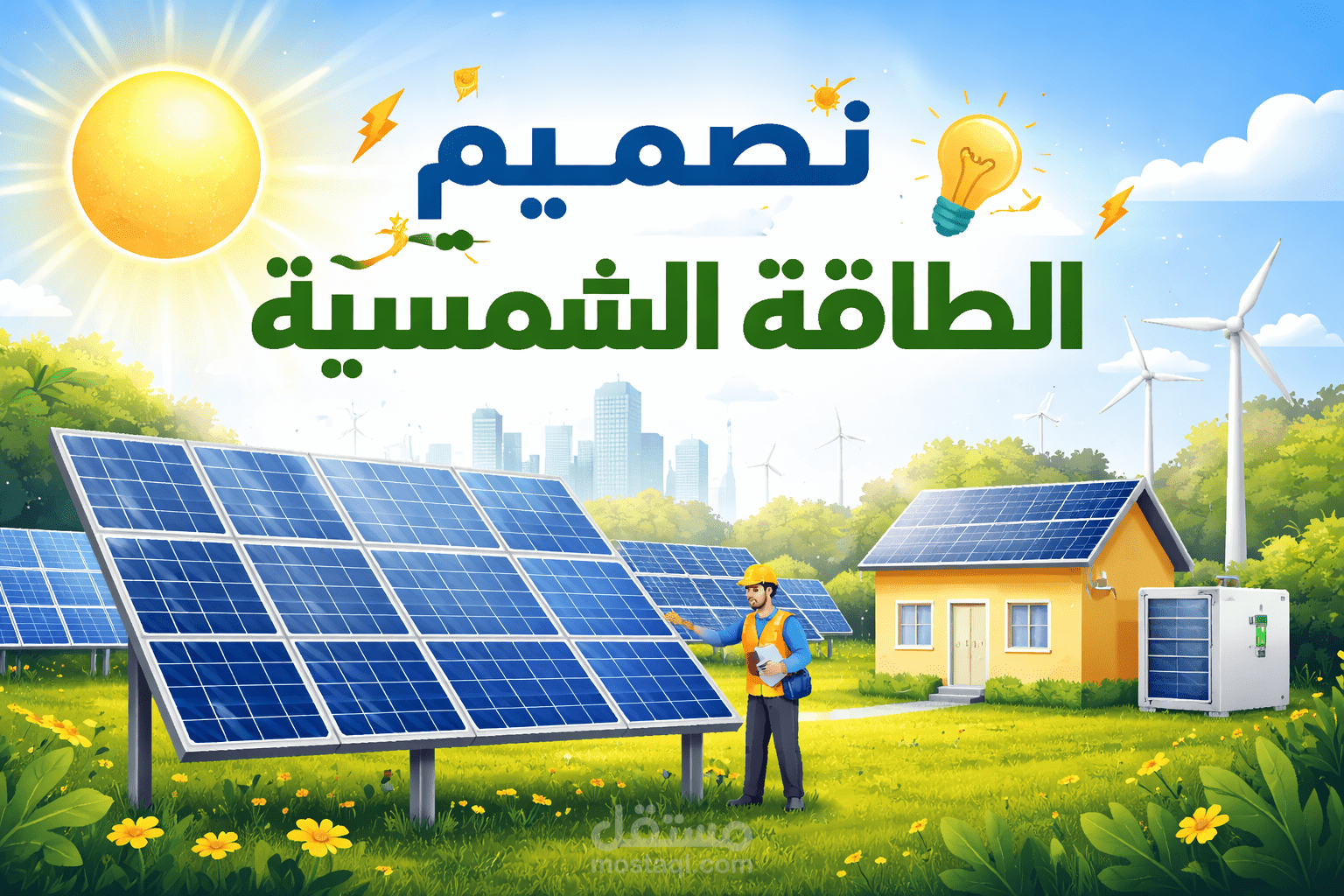 تصميم انظمة الطاقة الشمسية