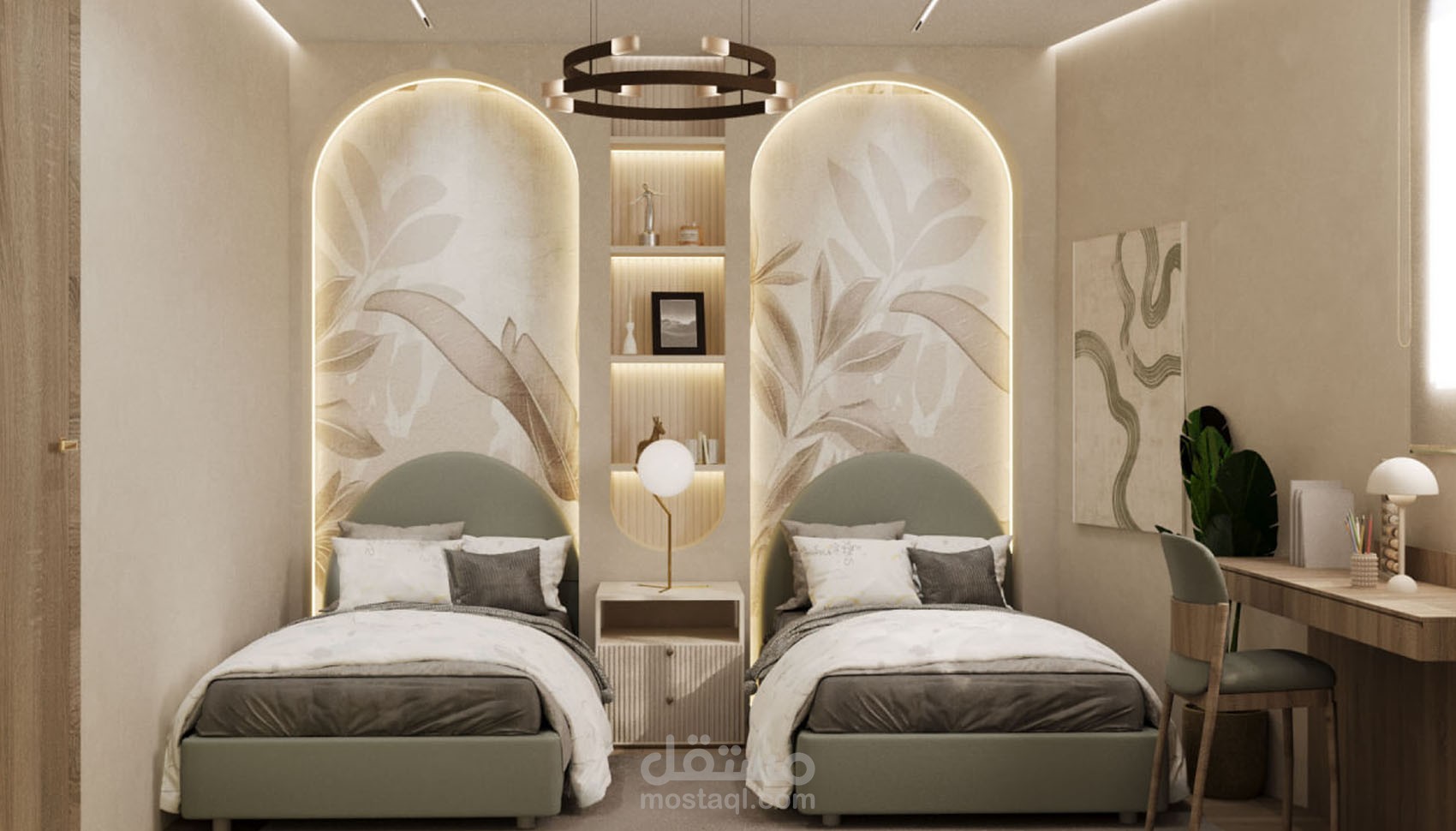 غرفة اطفال صغيرة