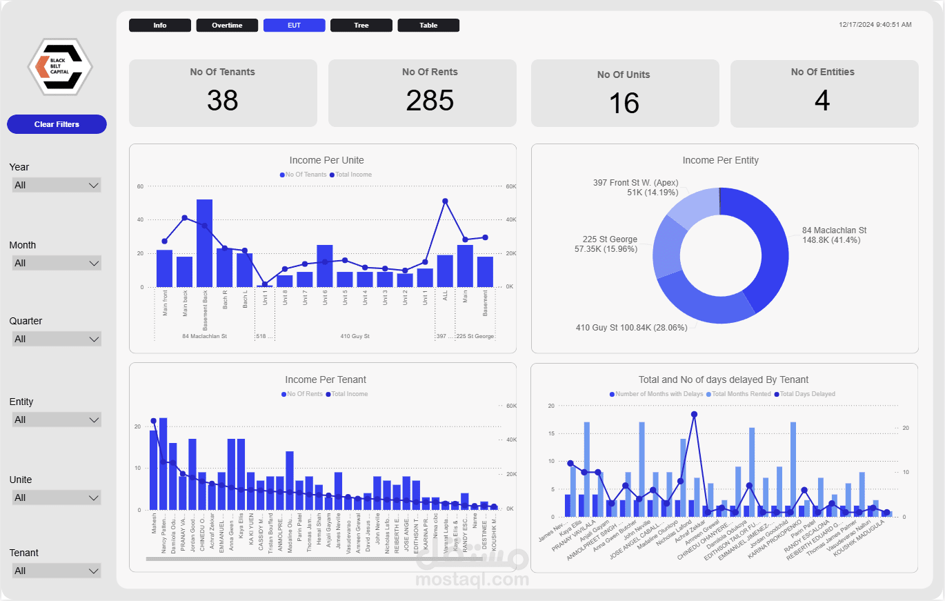 Income Insights Dashboard - تحليل الدخل