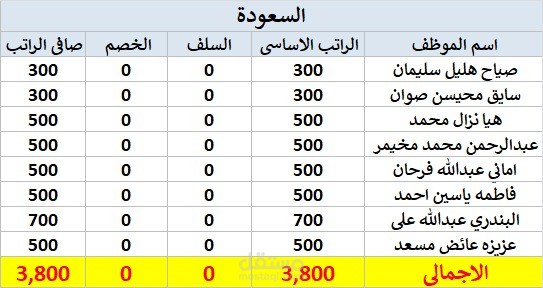 تنسيق وإدارة البيانات في Excel وGoogle Sheets