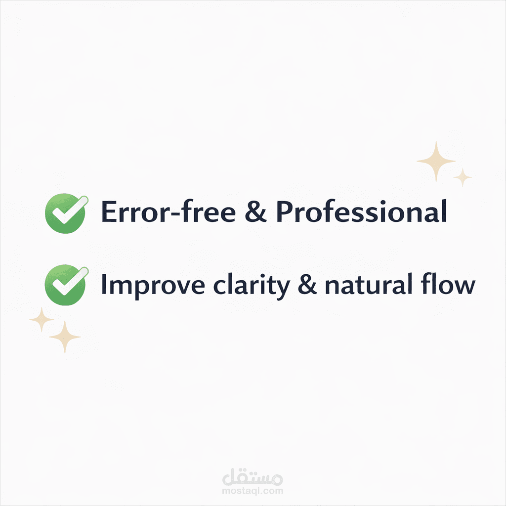 Professional Translation and Proofreading