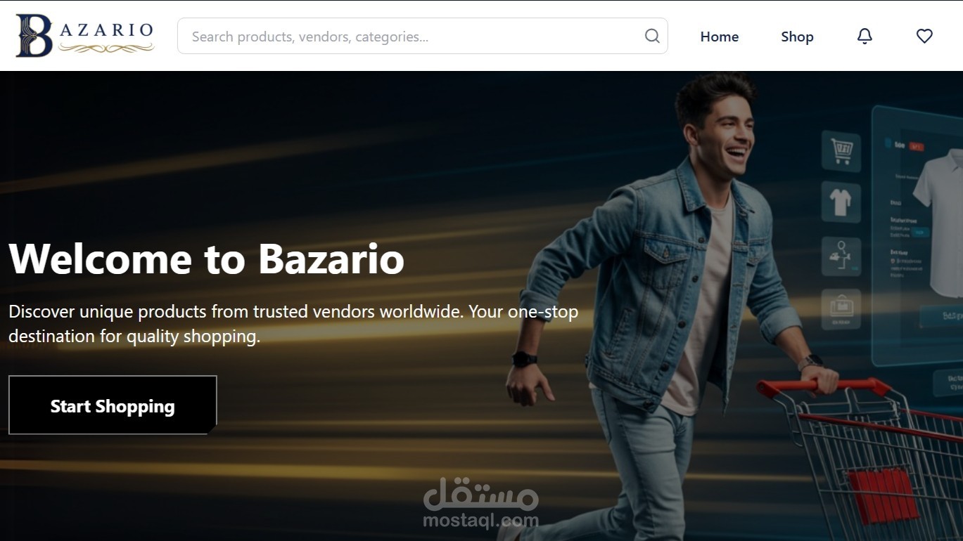 Bazario e-commerce platform