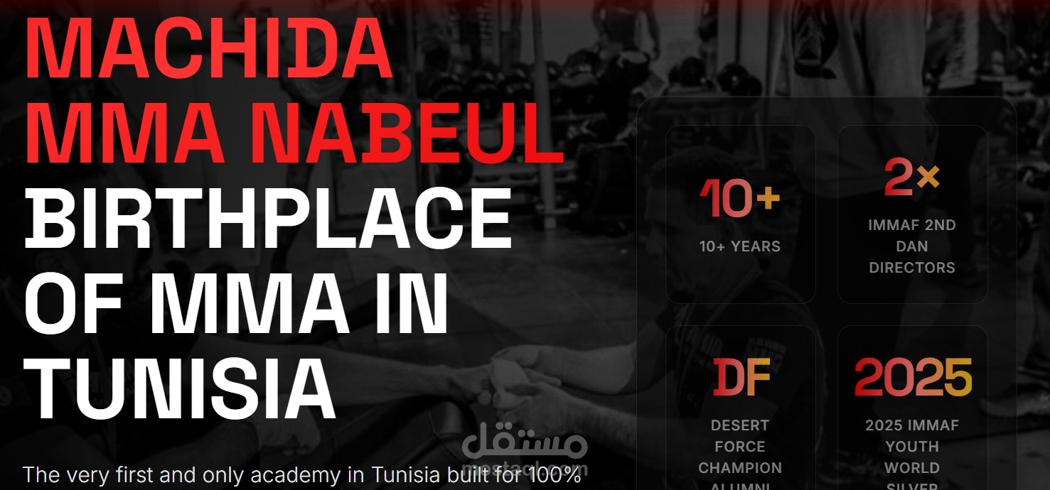 Machida MMA – Gym Management Platform