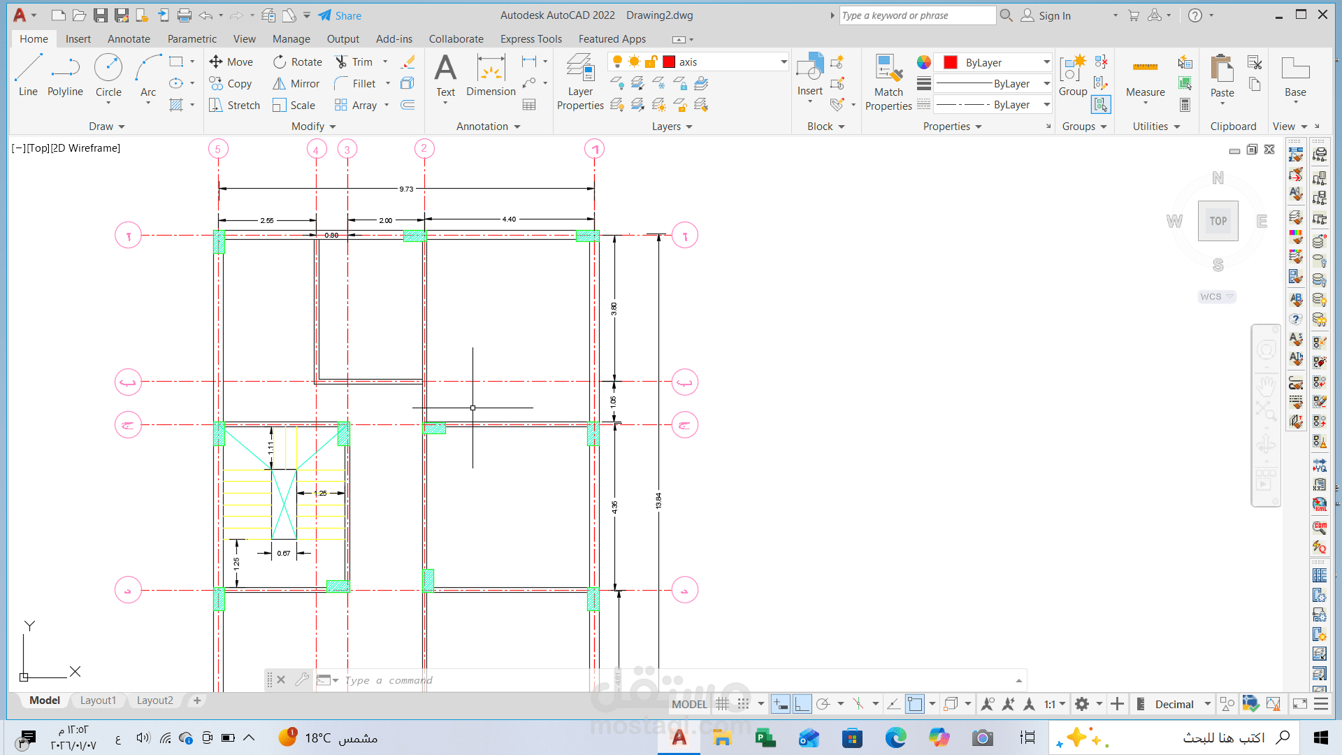 تحويل مخطط من PDF إلى AutoCAD بدقة عالية