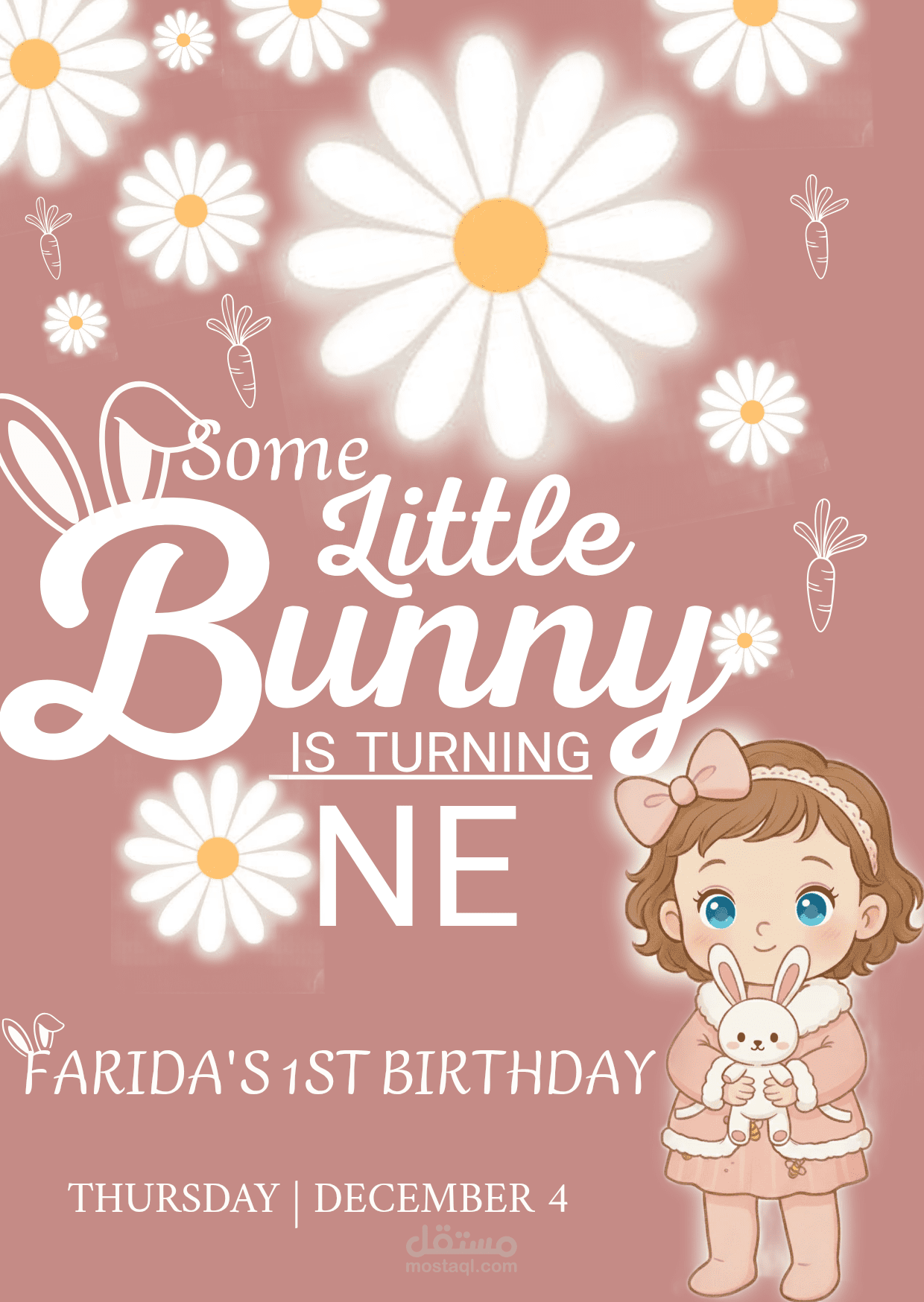 دعوه لحفل عيد ميلاد