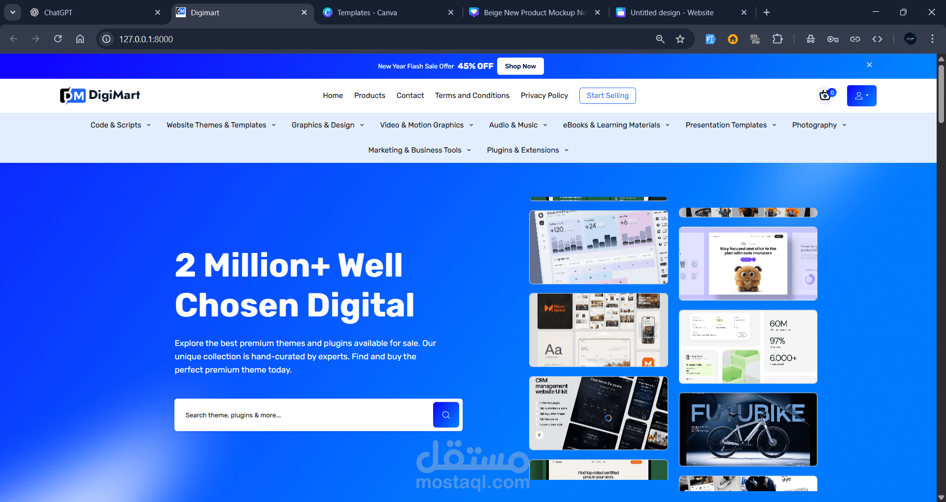 Multi-vendor Digital-MarketPlace