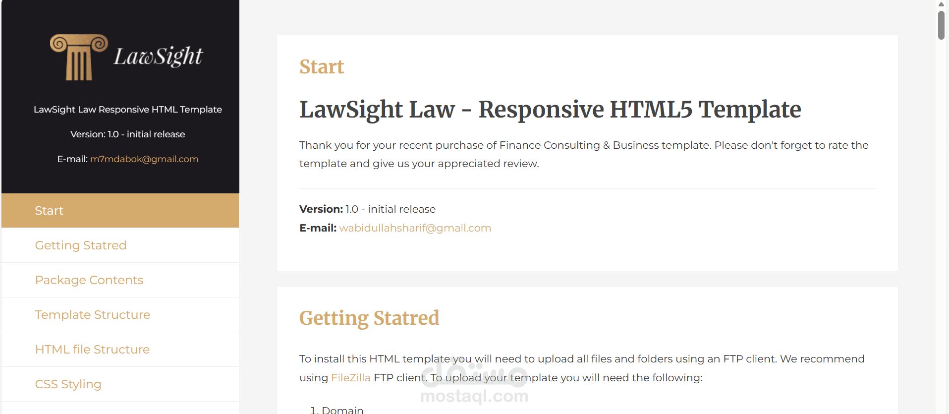 LawSight Law - Responsive HTML5 Template