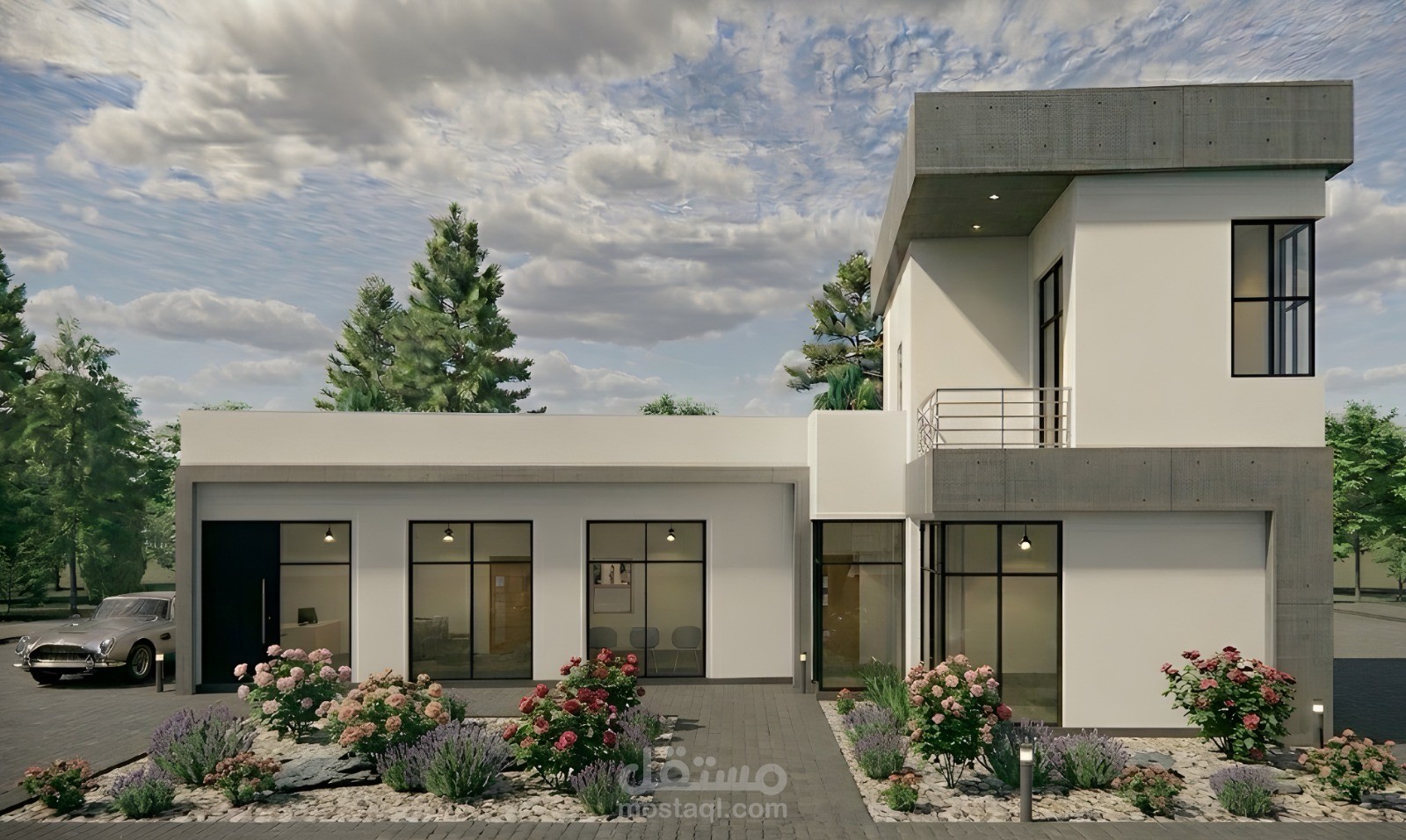 Architectural facade design