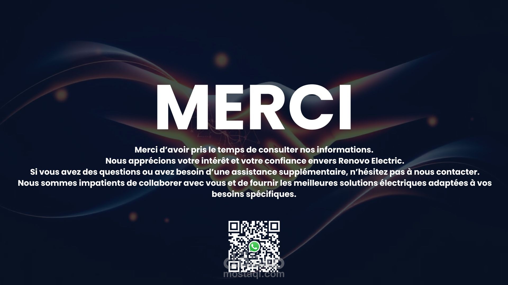 Company Profile Design – French Version Electrical Solutions Company