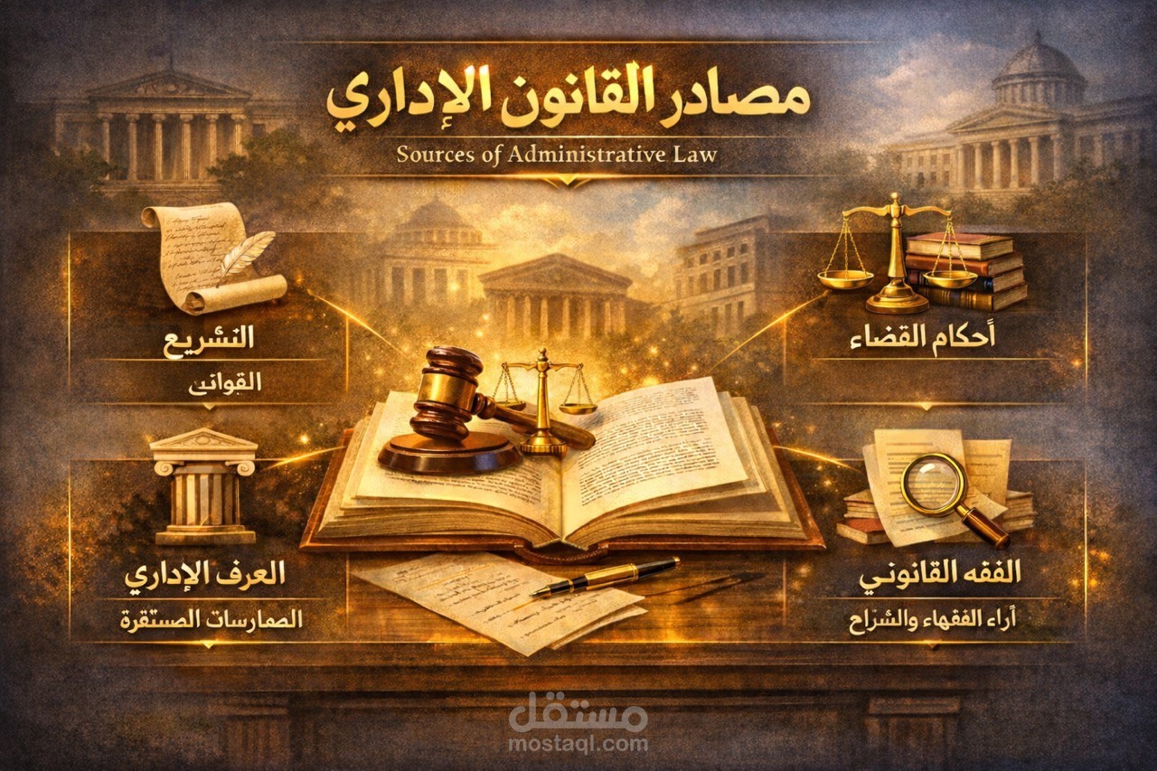 مصادر القانون الإداري