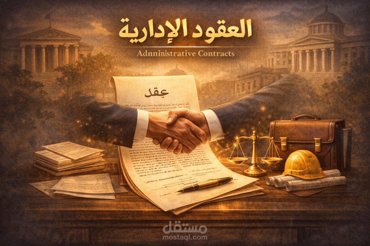 العقود الإدارية