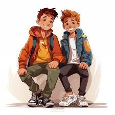 ذات يوم من ايام العطلة ذهب الصديقان احمد و مراد الى مزرعة الجدة