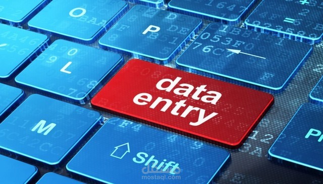 مدخل بيانات