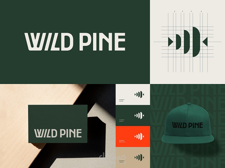 تصميم هوية بصرية لأحد البراندات