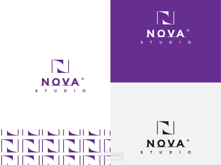 تصميم هوية NOVA STUDIO