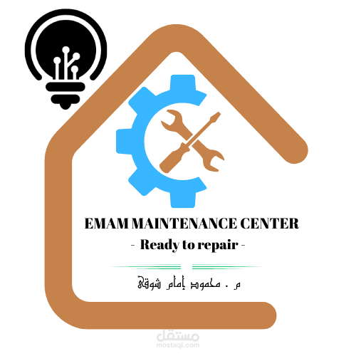 شعار هندسى بسيط