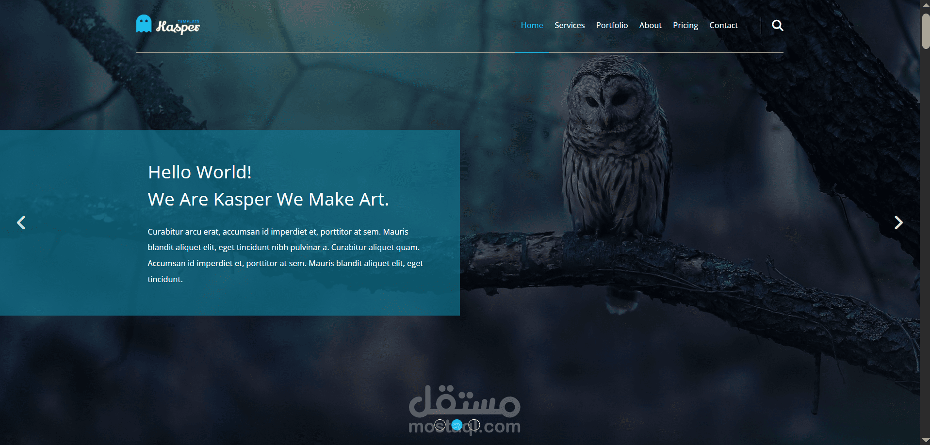 صفحة هبوط - Kasper