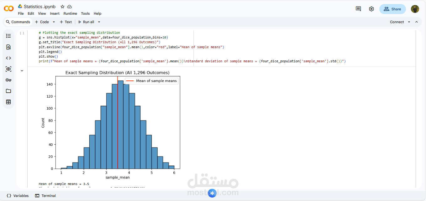 تحليل البيانات الإحصائية باستخدام بايثون