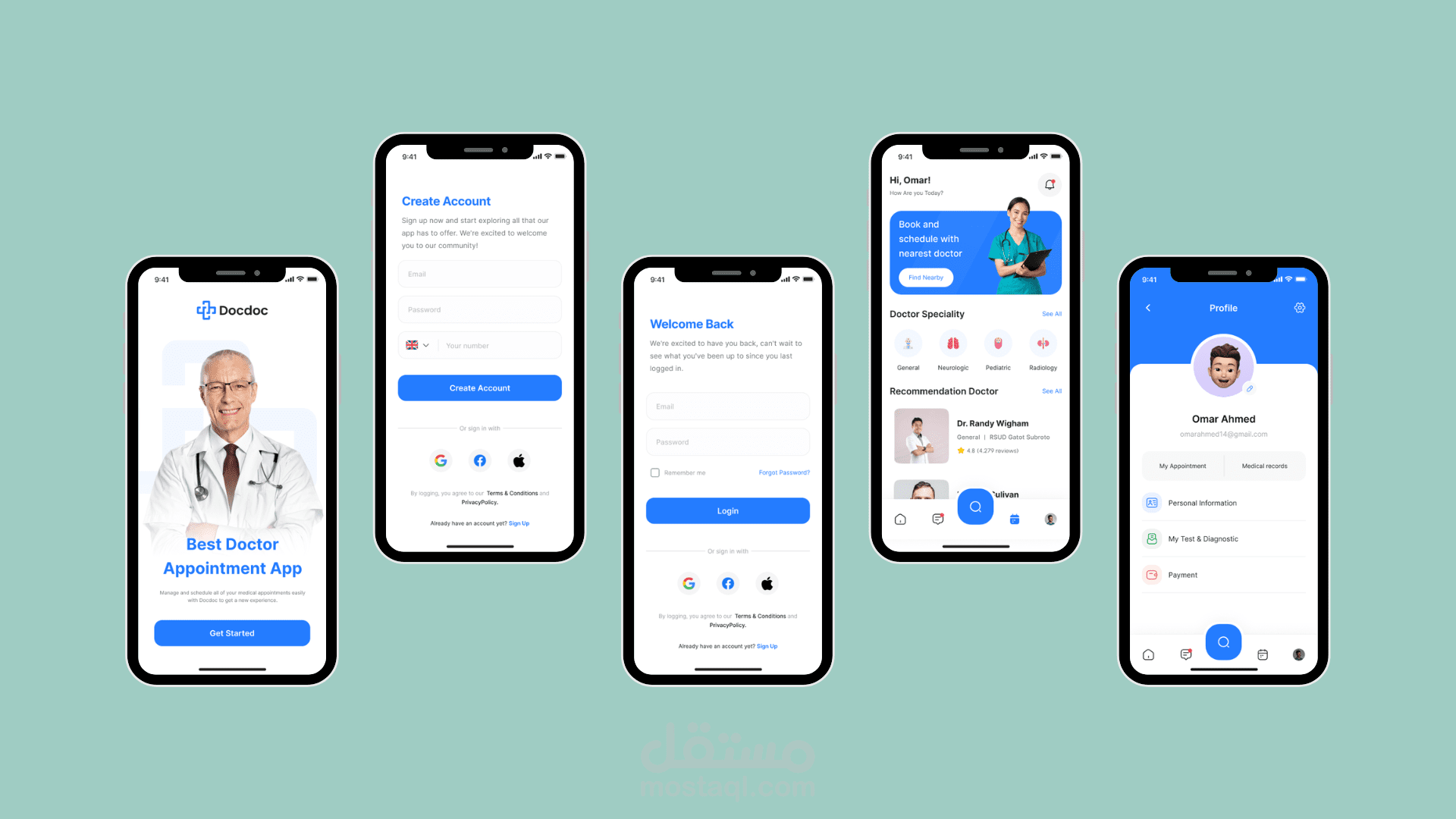 Doctor Appointment App (Flutter)