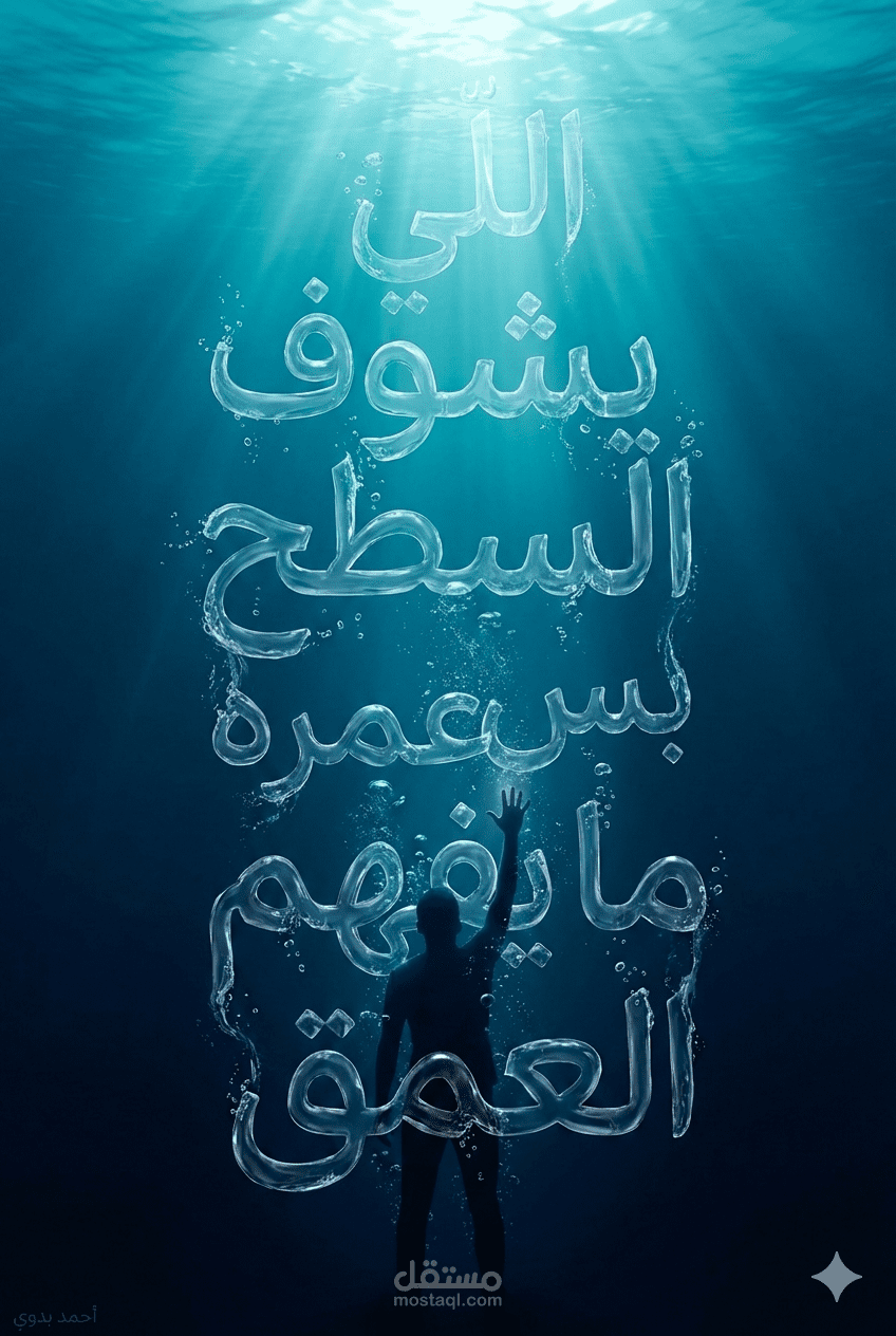 ما يغرقك اليوم قد ينقذك غدًا