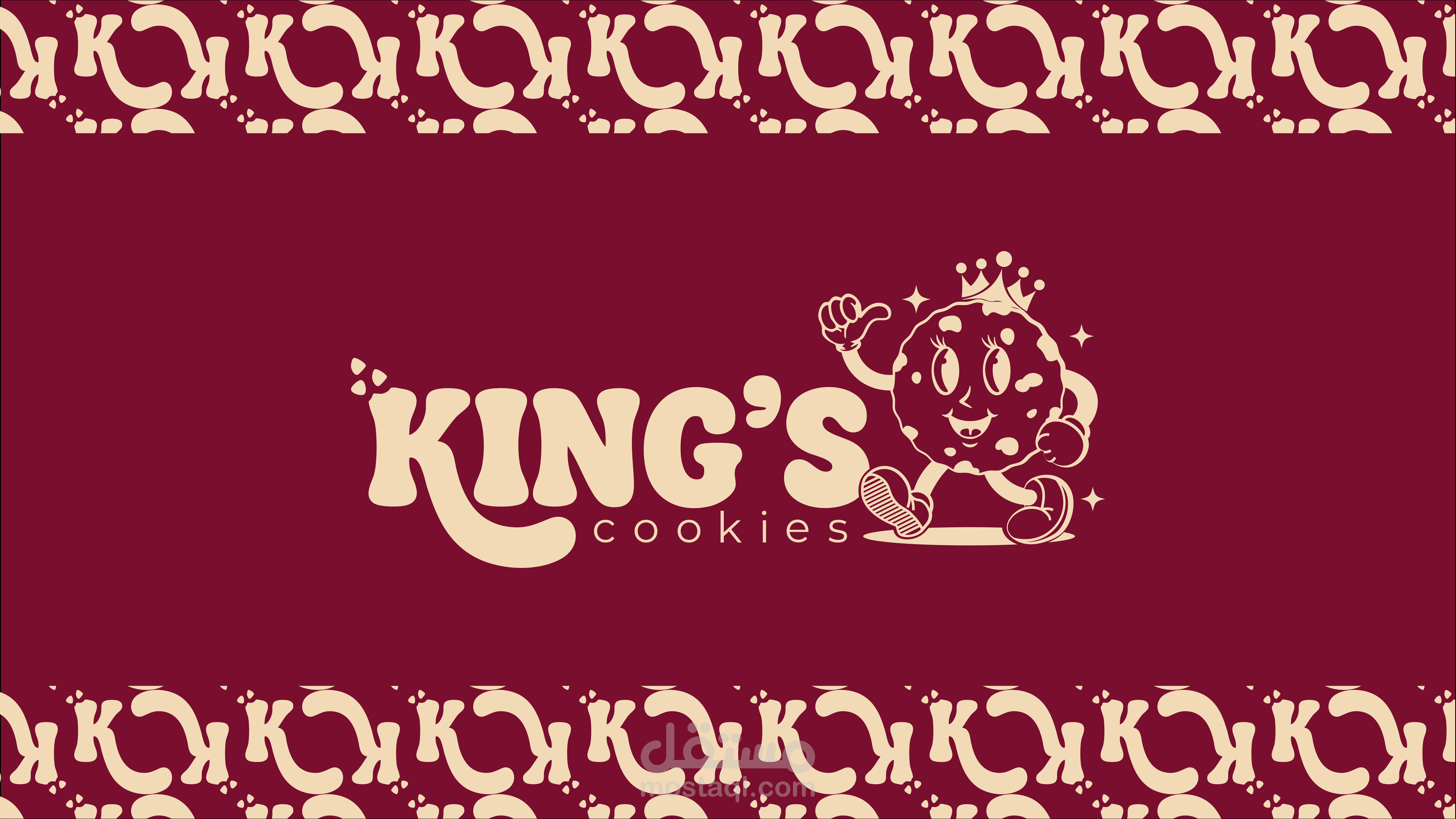 تصميم هوية بصرية كاملة ( Cookies brand identity )