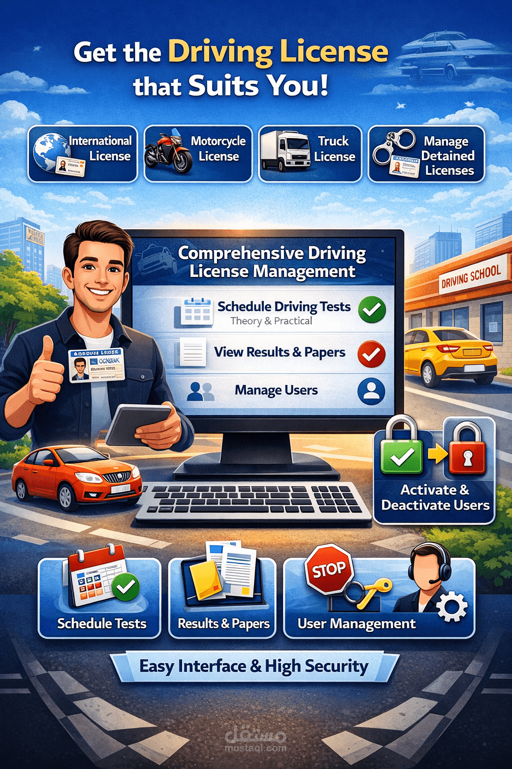 Driving License Management