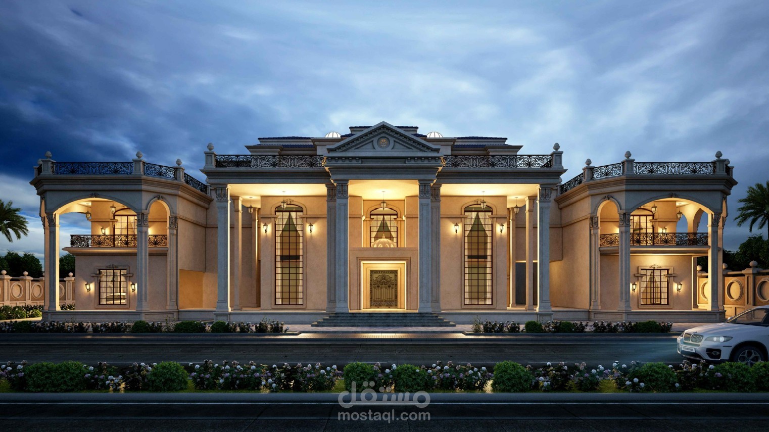 قصر روماني ومنزل فخم