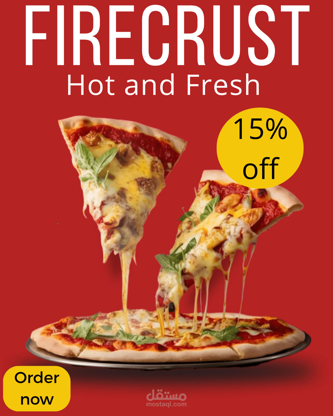 Pizza Restaurant Social Media Ad
