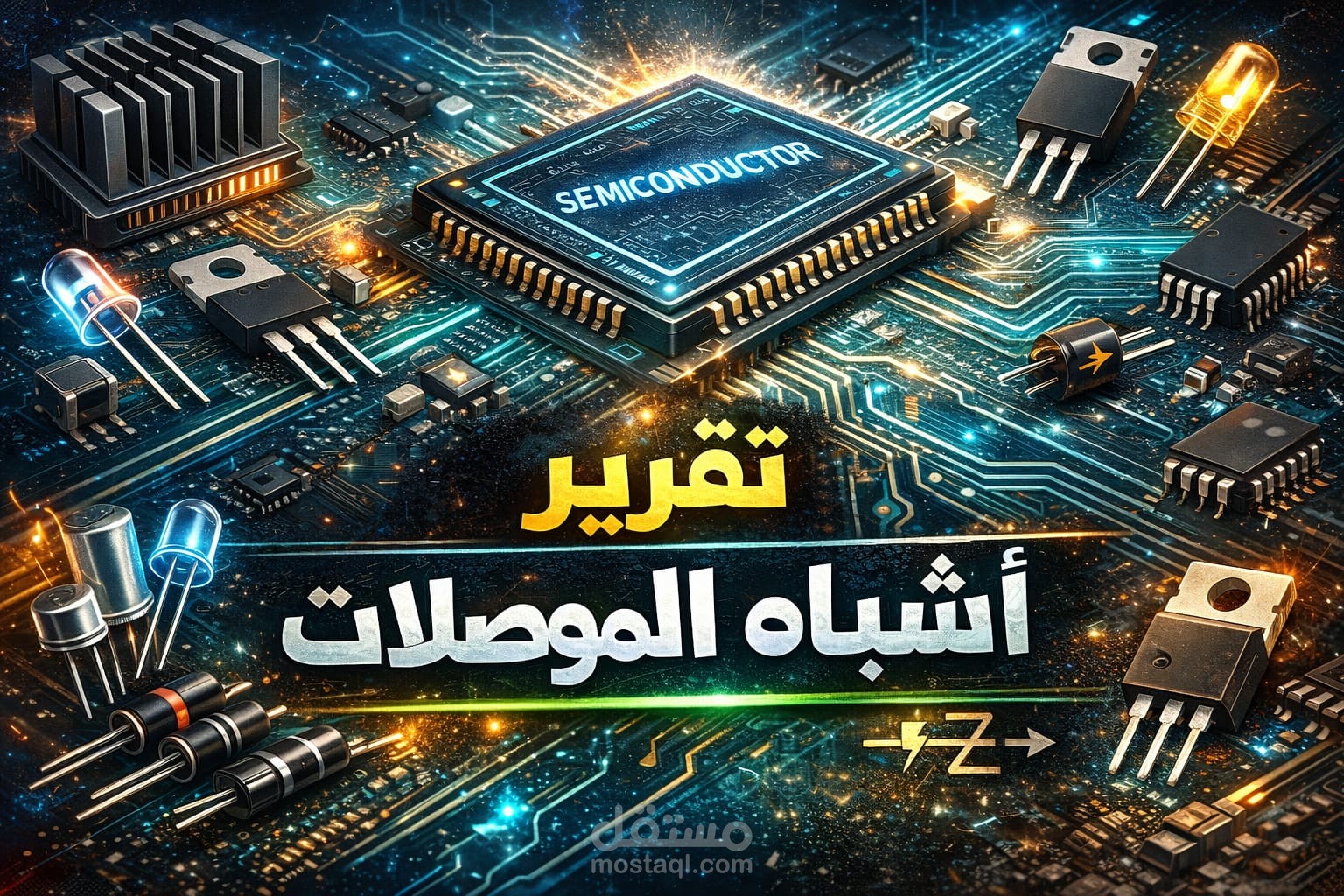 تقرير شامل عن بعض انواع اشباه الموصلات