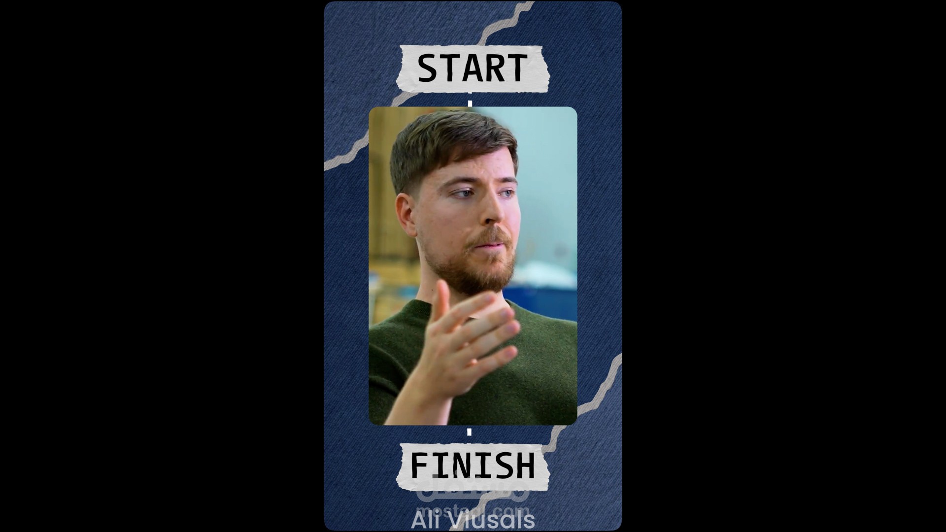 مونتاج ريلز بستايل (Ali Abdaal)