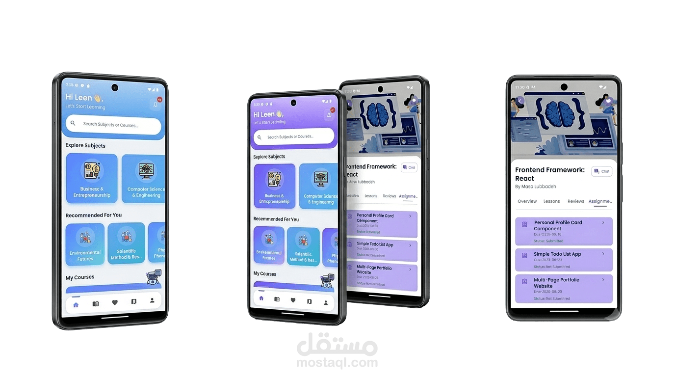 منصة تعليمية مدمجة بالذكاء الصناعي Midadium
