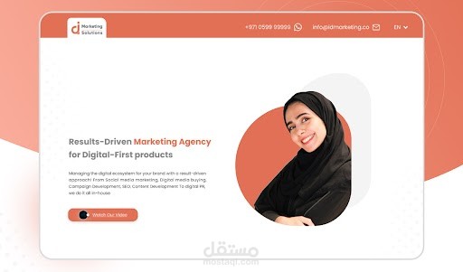 landing Page design