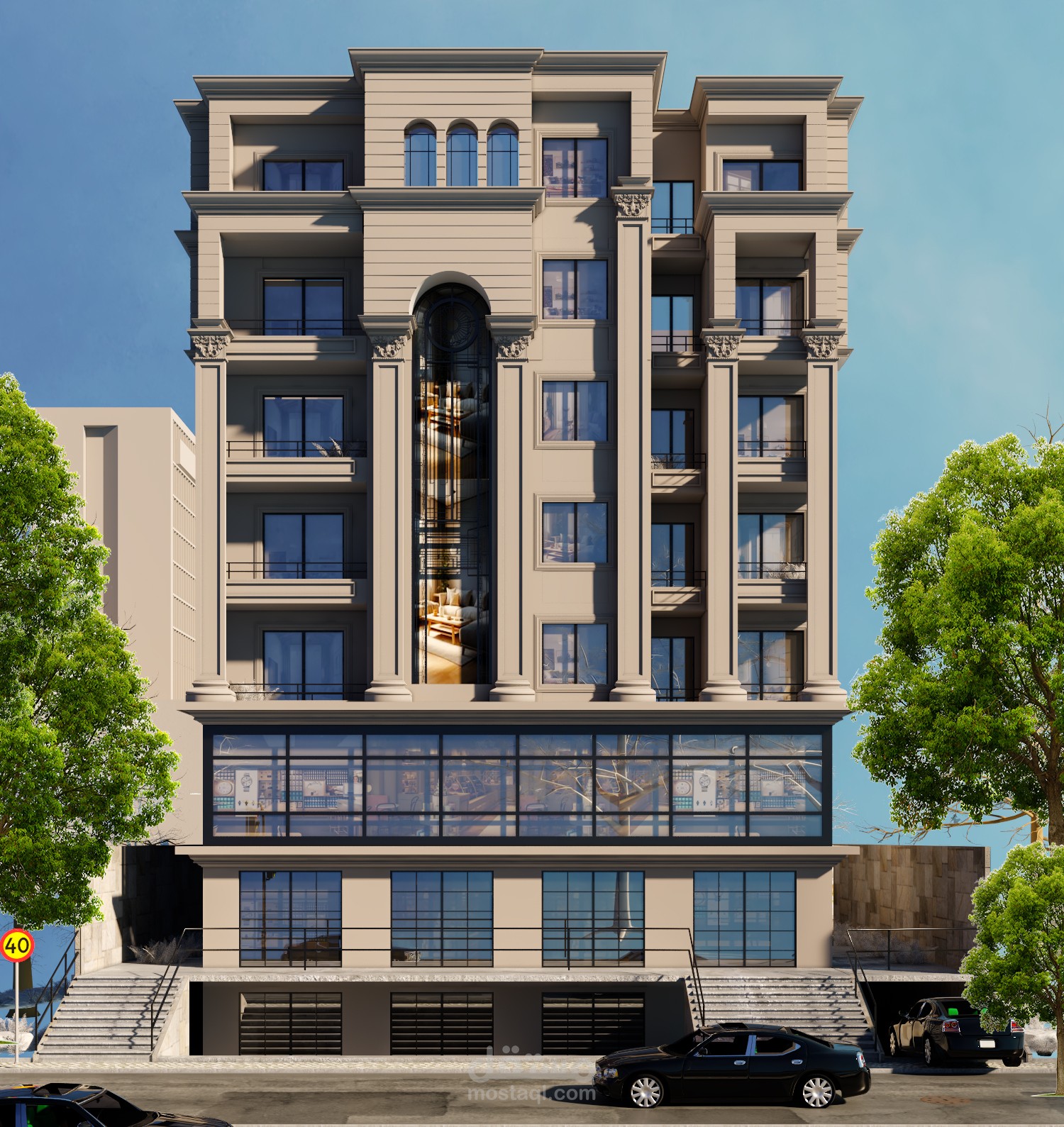 Modern Architectural Façade