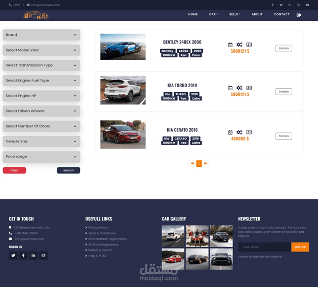 AI-Powered Car Marketplace